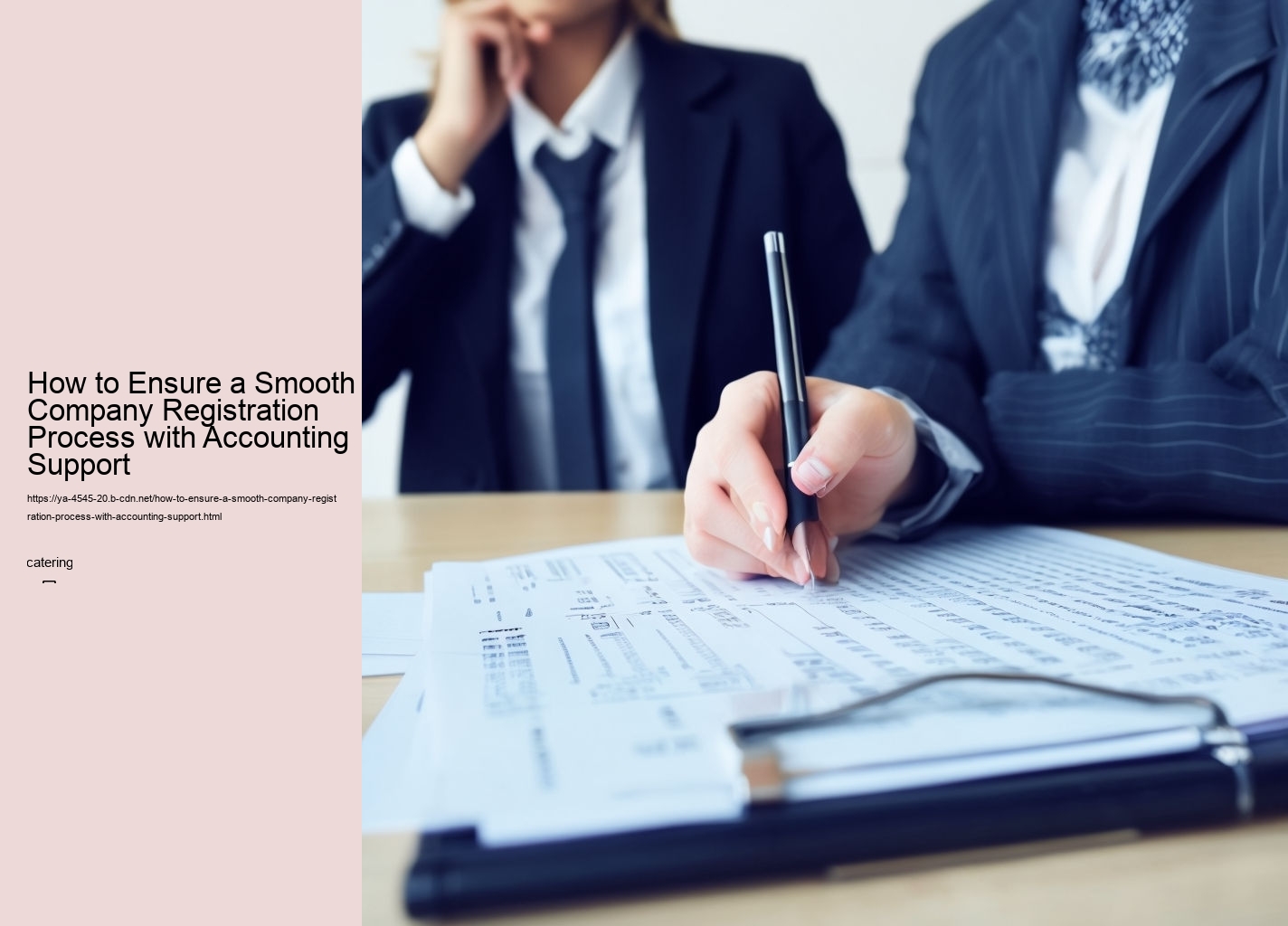 How to Ensure a Smooth Company Registration Process with Accounting Support